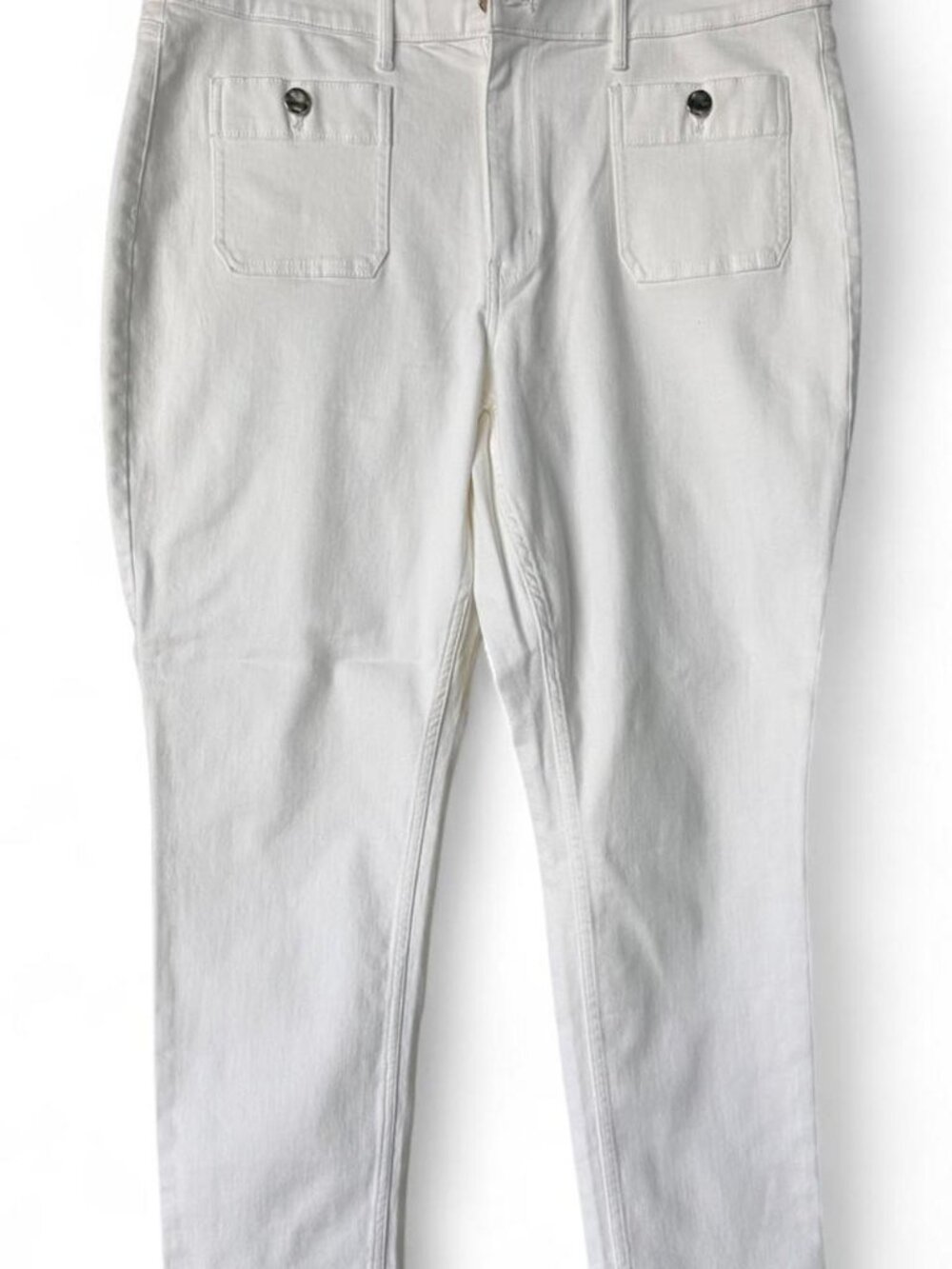 White House Black Market White Jeans